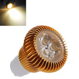 مصباح مركزي بقوة 6 واط و3 لمبات LED بلون أبيض دافئ GU10 ، تيار متردد 110-240 فولت
